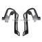 Bicycle Pedals Mountain Bike BMX Road Cycling Pedal Binding With 2 Belt Toe Straps Foot Clip Bicycle Parts Accessories
