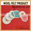Hot Sale Industrial 5mm Thick 100% Wool Felt Polishing Marble