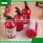 portable plastic colorful funny child cartoon fire extinguisher pencil sharpener