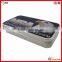 large rectangular jewelry packaging tin box