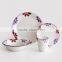 16pcs ceramic dinnerware set with hand painting, handpainted dinnerware set