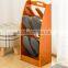 Paulownia Wooden Shoes Rack With Six Layers