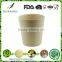 Different size Portable Green technology bamboo fiber powder flower pot tray