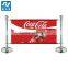 Outdoor cafe barriers for advertising event exhibition