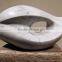 Art deco modern abstract love stone sculpture statues