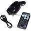 2016 new Car Kit MP3 Player Wireless FM Transmitter Modulator USB SD MMC LCD Remote