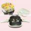 double layers portable square plastic Bento Lunch Box