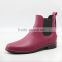 2017 new design matt women waterproof fashion rain boots custom design