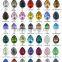 Decorative Pointed Back Smoked Topaz Crystal Stones for Clothing