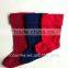 windproof kids & adult polar fleece fur rain boot liners factory