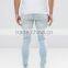 Wholesale New Mans Fashion London Rip Light Blue Jeans Trousers