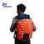 Flashing reflective LED light up backpack cover for warning