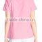 Women's Sporty Crossover V-Neck Scrub Top Stripe Trim Nurse Uniform