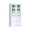 2 Drawer Glass Door Metal Cabinet