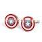Superhero Green Lantern Man Enamel Cufflinks