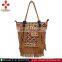 Vintage Banjara Hand Bag Leather Fringe Hand Bag Gypsy Banjara Tote Bags