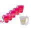 bachelorette party personalized plastic beaded necklace shot glasses