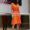Wholesale Long Sleeve Soft Midi Casual Women Plus Size Dress Skirts In Bulk