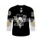 Adult black Pittsburgh Penguins High quality Ice hockey jersey or team uniforms of hockey wear