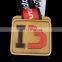 Factory price high quality square shape metal medals