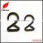 Factory supply 25mm plastic S hanger hook