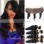 raw indian hair frontal pre plucked 13*4 ear to ear illusion lace frontal with bundles