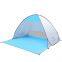 Portable lightweight beach tents fishing tents with ground cushion for 2 persons