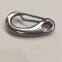 European Type Stainless Steel Safty Swivel Spring Snap Hook Nickel White Color