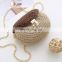 Yarncrafts High Quality Popular 100% Acrylic Yarn Mini Women Handmade Crossbody Hand Bag