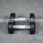 Fitness Equipment Round  Dumbbell with rubber material