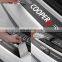 1pc car trunk decorative protective stickers Bumper For Mini coopers R56 R50 R51 R52 R53 R52 R55 R57 r58 r59 R60 Countryman