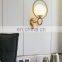 Nordic post-modern creative personality and simplicity glass wall lamp for decoration