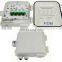 UNIONFIBER OEM ODM water-proof PC and ABS material high quality Fiber Distribution Box fiber termination box 8 cores
