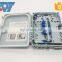 8 cores/12cores ftth fiber optic distribution box with plc splitter / Pigtails and adapters