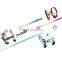 new fashion cat harness and leash set graceful and colorful set for cats smooth and comfortable touch harness,leash