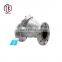 Tyco China Factory Cast Steel Stainless Steel Flange Y Strainer ss304 ss316 CF8 y-strainer