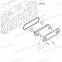 FPT IVECO CASE Cursor9 Euro 6 F2CFE612 A/B/D F2CFE614A*B041/F2CGE614F*V004 5802431166 OIL COOLER CORE 504127469 504130575 5801389774