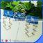 Custom stationery tree shape hand shank stainless steel binder clip