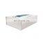 Luxury rigid magnetic white folding gift box wholesale no ribbon