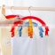 Rainbow Laundry Customised Balcony 3layer Sale Rotatable Hand Lifting Multi Layer Dog Clothes Hanger