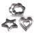Favourable Price Metal Star Heart Flower Shapes Custom Cookie Cutter Stainless Steel