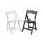 china wholesale manufacturer portable White Wedding Banquet Wimbledon Foldable Plastic Resin Folding Chairs for events