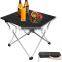 Outdoor equipment portable folding table set up stand camping barbecue simple table