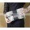 handmade luxury snake skin exotic leather evening clutch fashion original color genuine ptyhon skin clutch wallet for women