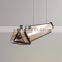 Interior Decoration Led Suspension Lighting Fixture Black Finishing Chandelier Pendant Lamp