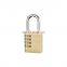 Wholesale 4 Digit Brass Combination Password Padlock With Steel Shackle