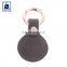 Wholesale Quantity Supplier of Nickle Fitting Matching Stitching Fashion Style Genuine Leather Airtag Key Chain