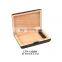 matte finished with hygrometer  wooden cigar humidor