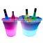 light up serving tray champagne illuminated cooler box luminous led ice bucket