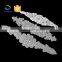Wholesale indian rhinestone saree border beaded ribbon trim